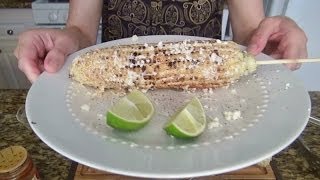 SassEsnacks ASMR Elote  Grilled Corn on Cob  Foods on a Stick Part 5  Eating Sounds [upl. by Mccafferty951]