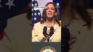 Vice Pres Kamala Harris says she is not playing around with Roe v Wade [upl. by Ahseya]