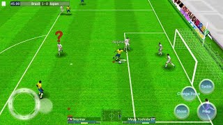 Winner Soccer Evo Elite  Brazil Japan 60 Football Game Android gameplay [upl. by Leamsi]