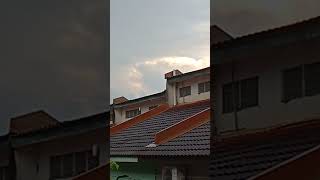 Awan Hitam putih bersama hujan dilangit jam 5 20 petang 12hb jun 2024 [upl. by Bradski]