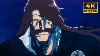 Yhwach vs Ichibei Final Fight 4k  BLEACH ThousandYear Blood War Part 3 [upl. by Kerwin229]