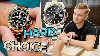 Rolex Dilemma Submariner Vs Datejust 41 [upl. by Crocker570]