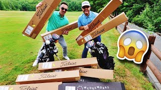 MASSIVE Titleist Full Bag Unboxing [upl. by Assetal]