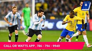 EMISSION FOOTBALL PLUS  BRESIL VS ARGENTINE [upl. by Torry]