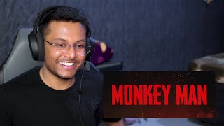 Monkey Man Trailer 2 • Reaction [upl. by Moth]