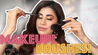 THE ULTIMATE MAKEUP BRUSHES GUIDE  Malvika Sitlani [upl. by Akemet]