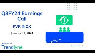 PVR INOX Earnings Call for Q3FY24 [upl. by Tina]