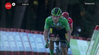 Primoz Roglic vs Richard Carapaz Duel On Vuelta Stage 8 [upl. by Webb]