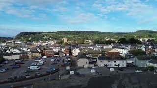 Drone view of Sidmouth Devon [upl. by Aciret412]