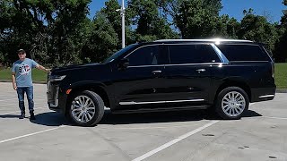 2024 Cadillac Escalade ESV  Is It The BEST FullSize Luxury SUV [upl. by Garceau580]