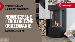 Nowoczesne i ekologiczne ogrzewanie z kominkami serii NB od Kratki  wwwkratkicom [upl. by Gabrila]