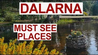 Dalarna  Must see places [upl. by Lecirg431]