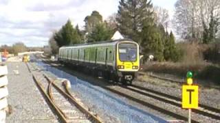 Irish Rail 29000 DMU 29009 arrives at Hazelhatch [upl. by Burrill]