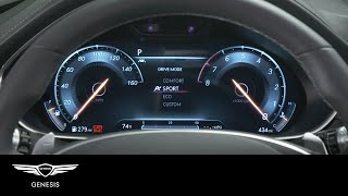 Drive Modes  Genesis G80  HowTo  Genesis USA [upl. by Tailor]