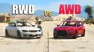 GTA V  Do All Wheel Drive Cars Help You [upl. by Alexandrina]