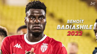 Benoît Badiashile 202223 ► Crazy Defensive Skills amp Goals  Monaco  HD [upl. by Nailliw]