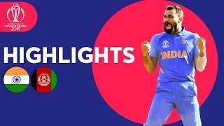 Afghanistan SO Close To Upset  India v Afghanistan  Match Highlights  ICC Cricket World Cup 2019 [upl. by Anetsirk879]