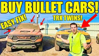 Why Buying Totaled Bullet Hole Cars Is The BEST Deal At the Salvage Auction EASY Fix For Anyone [upl. by Behah]