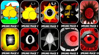 Phase 1 VS Phase 2 VS Phase 3 VS Phase 4 VS Phase 5 VS Phase 6 VS Phases 710 in Incredibox Sprunki [upl. by Alleinnad]