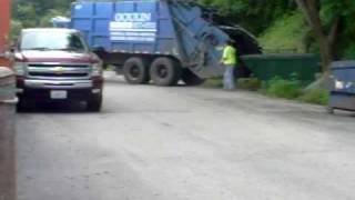 Leach Rear Loader  Garbage Truck 4 [upl. by Ariuqahs]