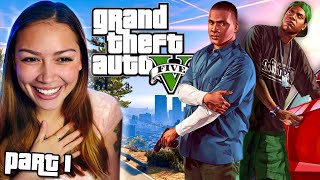 GTA V is the FUNNIEST Game Ive Ever Played First Playthrough  Grand Theft Auto V 1 [upl. by Adelric]