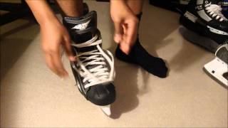 How Ice Hockey Skates Should Fit  Find out how to check your size amp width is right [upl. by Siegler]