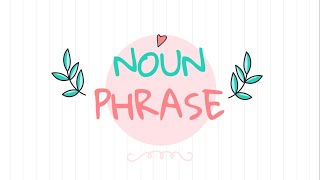 NOUN PHRASE  PREMODIFIERPART I [upl. by Weibel741]