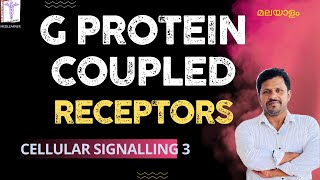 G Protein coupled Receptor Malayalam GPCR signaling pathway malayalam Receptors malayalam cAMP PLC [upl. by Noda]