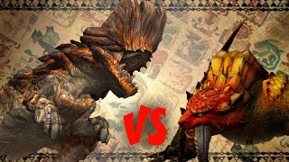 Sand Barioth vs Barroth  SPORE [upl. by Darnok]