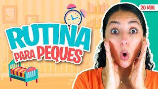 Aprende Peque con Isa  Rutina Diaria para Peques  Daily Routine  Toddler Learning [upl. by Hareehat]