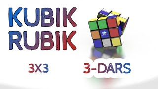 Kubik rubik 3x3 formula  3dars [upl. by Ainigriv]