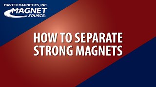 How to Separate STRONG Magnets [upl. by Sayette730]