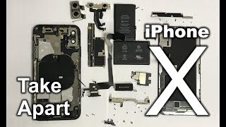 How to Take Apart the Apple iPhone X in 7 Minutes [upl. by Eenitsed32]