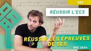 2020 à lEC3 de SES Raisonnement sappuyant sur un dossier documentaire Méthodo bac 2025 [upl. by Trula260]