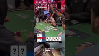 NINE MINUTE TANK CALL  pokernews wsop2024 [upl. by Nilahs]