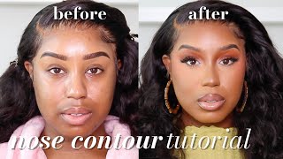 HOW TO CONTOUR YOUR NOSE  VERY NATURAL  NATASHA S [upl. by Reemas718]