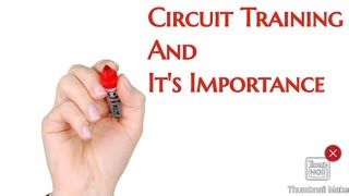 Circuit training and its importancephysical educationTraining in sportsclass 12CBSE boardHindi [upl. by Coke]