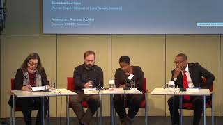 COLONIAL REPERCUSSIONS  Panel quotCrimes committed by colonial Germany against the Herero and Namaquot [upl. by Nage]