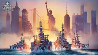 World of Warships ita ep 826 quotLa Prima Partita con la West Virginia 44quot [upl. by Grata]