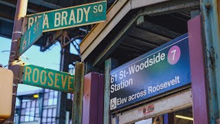 Overcrowded 7 Train from Manhattan going into Woodside Queens [upl. by Deckert180]