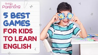 5 Easy and Fun Games for Kids to Learn English [upl. by Dituri]