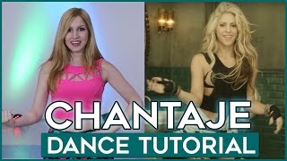 CHANTAJE  Shakira ft Maluma  Dance Tutorial  A bailar con Maga [upl. by Azyl]