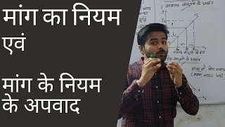 मांगकीअवधारणा Part 3 मांगकानियम Law of Demand मांगकेनियमकेअपवाद [upl. by Connett]