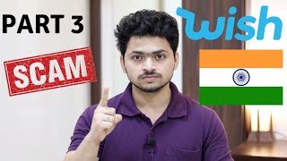 Wish App India  Part 3  Scam  Wish App cheated me  Tech Unboxing [upl. by Nodnab159]