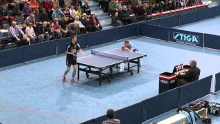 2vs2 Duda vs Mühlbach  TTC Schwalbe Bergneustadt  TTC Jülich  19012014  Tischtennis [upl. by Gawen454]