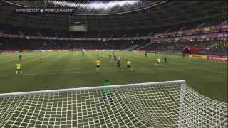 ◄ • FIFA 12 • ► Euro 2012  Sweden  France amp Ukraine  England GrD  3rd [upl. by Alegnad]