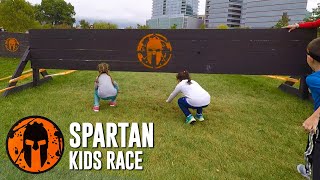 Spartan Kids Race All Obstacles [upl. by Odrautse]