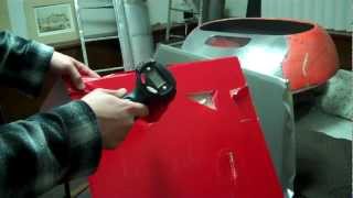 Oratex Aircraft Fabric Testing the Oratex6000 with a Hammer amp removing the dents [upl. by Cullen673]