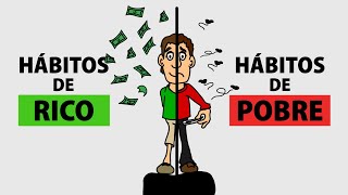 6 diferencias entre RICOS y POBRES  Hábitos de ricos y pobres [upl. by Alhsa]