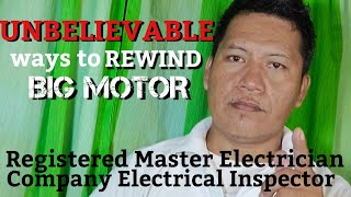 How to rewind100hpmotor rewinding electricmotor diy [upl. by Marden]